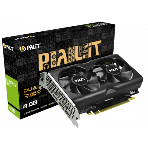 Продать Видеокарта Palit GeForce GTX 1630 Dual OC 4096MB (NE61630S1BG6-1175D) по Trade-In интернет-магазине Телемарт - Киев, Днепр, Украина фото