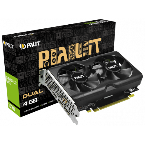 Продати Відеокарта Palit GeForce GTX 1630 Dual 4096MB (NE6163001BG6-1175D) за Trade-In у інтернет-магазині Телемарт - Київ, Дніпро, Україна фото