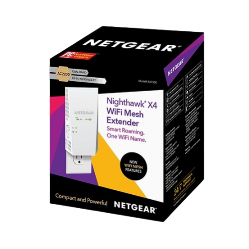 Wi-Fi точка доступу NETGEAR Nighthawk EX7300 X4 AC2200 Mesh (EX7300-100PES) купити в Україні | Telemart фото