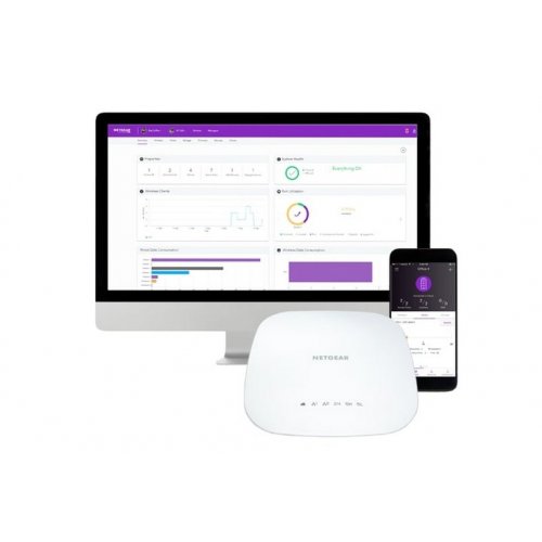 Купить Wi-Fi точка доступа NETGEAR WAC510 Smart Cloud AC1300 (WAC510-10000S) - цена в Харькове, Киеве, Днепре, Одессе
в интернет-магазине Telemart фото