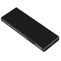 Фото Уцінка зовнішня кишеня Maiwo M.2 SSD NGFF SATA SSD Enclosure USB Type-C (K16NC) Black (Сліди встановлення, 423932)