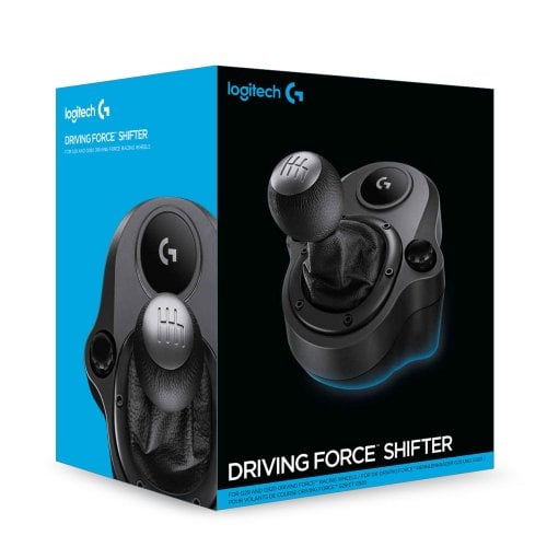 Купить Коробка передач Logitech Driving Force Shifter (941-000130) Black - цена в Харькове, Киеве, Днепре, Одессе
в интернет-магазине Telemart фото