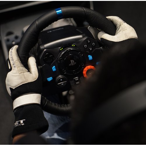 Купить Руль Logitech G29 Driving Force Racing Wheel (941-000112) Black - цена в Харькове, Киеве, Днепре, Одессе
в интернет-магазине Telemart фото