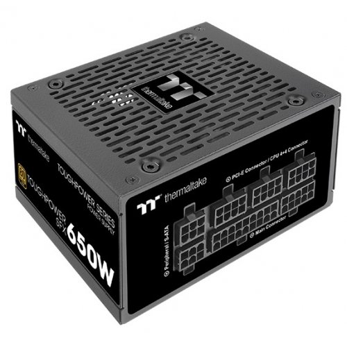 Продати Блок живлення Thermaltake Toughpower SFX 650W (PS-STP-0650FNFAGE-1) за Trade-In у інтернет-магазині Телемарт - Київ, Дніпро, Україна фото