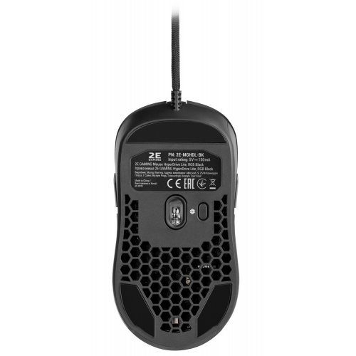 Купить Мышка 2E Gaming HyperDrive Lite RGB (2E-MGHDL-BK) Black - цена в Харькове, Киеве, Днепре, Одессе
в интернет-магазине Telemart фото