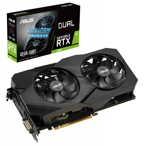 Продати Відеокарта Asus Dual GeForce RTX 2060 EVO 12288MB (DUAL-RTX2060-12G-EVO) за Trade-In у інтернет-магазині Телемарт - Київ, Дніпро, Україна фото