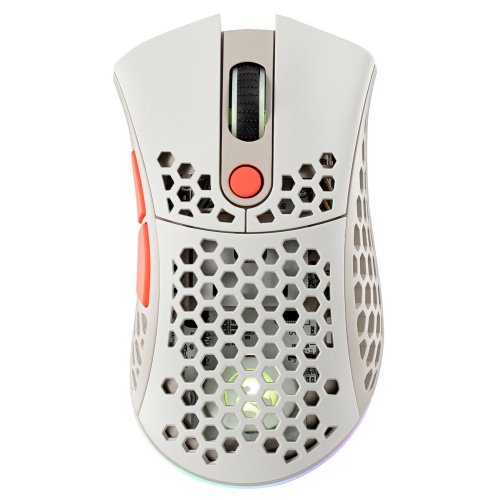 Купити Миша 2E Gaming HyperSpeed Pro WL RGB (2E-MGHSPR-WL-WT) Retro White - ціна в Києві, Львові, Вінниці, Хмельницькому, Франківську, Україні | інтернет-магазин TELEMART.UA фото