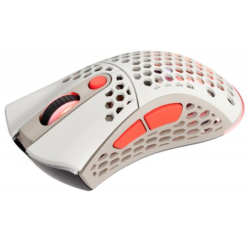Купити Миша 2E Gaming HyperSpeed Pro WL RGB (2E-MGHSPR-WL-WT) Retro White - ціна в Києві, Львові, Вінниці, Хмельницькому, Франківську, Україні | інтернет-магазин TELEMART.UA фото