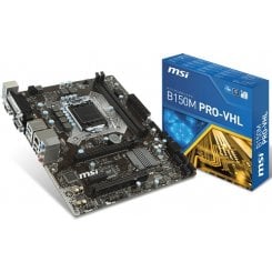 Материнська плата MSI B150M PRO-VHL (s1151, Intel B150)