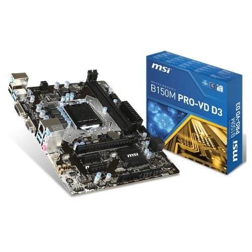 Продати Материнська плата MSI B150M PRO-VD D3 (s1151, Intel B150) за Trade-In у інтернет-магазині Телемарт - Київ, Дніпро, Україна фото