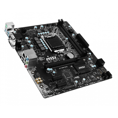Продать Материнская плата MSI H110M ECO (s1151, Intel H110) по Trade-In интернет-магазине Телемарт - Киев, Днепр, Украина фото