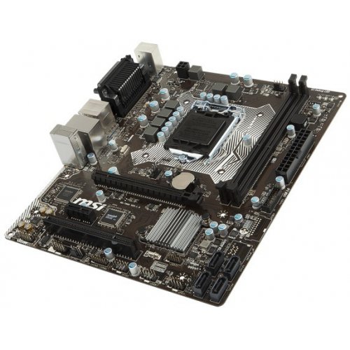 Продати Материнська плата MSI H110M PRO-VHL (s1151, Intel H110) за Trade-In у інтернет-магазині Телемарт - Київ, Дніпро, Україна фото