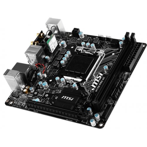 Продать Материнская плата MSI H170I PRO AC (s1151, Intel H170) по Trade-In интернет-магазине Телемарт - Киев, Днепр, Украина фото
