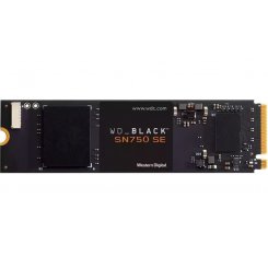 Фото Western Digital Black SN750 SE 1TB M.2 (2280 PCI-E) NVMe x4 (WDS100T1B0E)