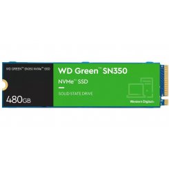 Фото Western Digital Green SN350 480GB M.2 (2280 PCI-E) NVMe x4 (WDS480G2G0C)