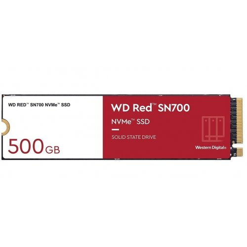 Photo SSD Drive Western Digital Red SN700 500GB M.2 (2280 PCI-E) NVMe x4 (WDS500G1R0C)