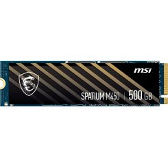 Фото SSD-диск MSI SPATIUM M450 3D NAND TLC 500GB M.2 (2280 PCI-E) NVMe x4 (S78-440K090-P83)