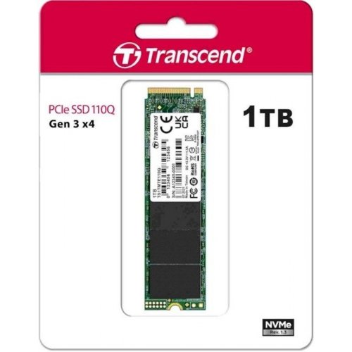 スマホ/家電/カメラ【SSD 1TB】Transcend M.2 NVMe TS1TMTE110Q
