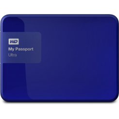 Зовнішній HDD Western Digital My Passport Ultra 3TB WDBBKD0030BBL-EESN Blue