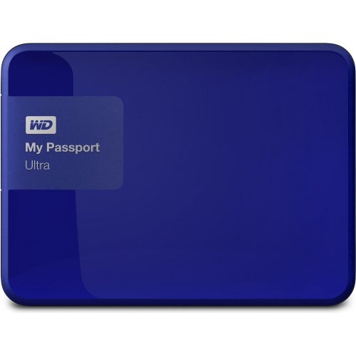 Зовнішній HDD Western Digital My Passport Ultra 3TB WDBBKD0030BBL-EESN Blue купити в Україні | Telemart фото