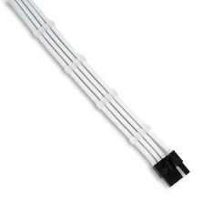 Кастомный кабель для видеокарты EVOLVE Custom PCI-E Cable 6+2pin 0.3m (EV-PCIEMF-03W) White
