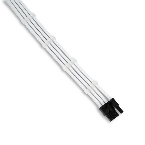 Купить Кастомный кабель для видеокарты EVOLVE Custom PCI-E Cable 6+2pin 0.3m (EV-PCIEMF-03W) White - цена в Харькове, Киеве, Днепре, Одессе
в интернет-магазине Telemart фото