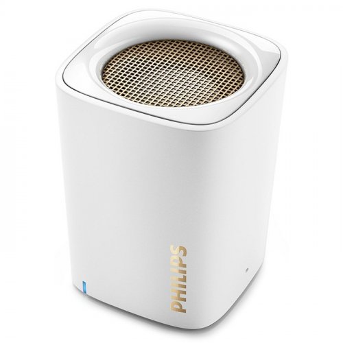 Купити Акустична система Philips BT100 (BT100W/00) White - ціна в Києві, Львові, Вінниці, Хмельницькому, Франківську, Україні | інтернет-магазин TELEMART.UA фото