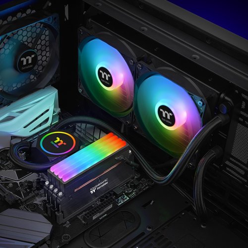 Продать Готовая СВО Thermaltake Floe RC240 CPU Memory (CL-W271-PL12SW-A) по Trade-In интернет-магазине Телемарт - Киев, Днепр, Украина фото