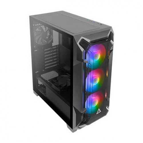 Продать Корпус Antec DF600 FLUX Gaming ARGB Tempered Glass без БП (0-761345-80060-0) Black по Trade-In интернет-магазине Телемарт - Киев, Днепр, Украина фото