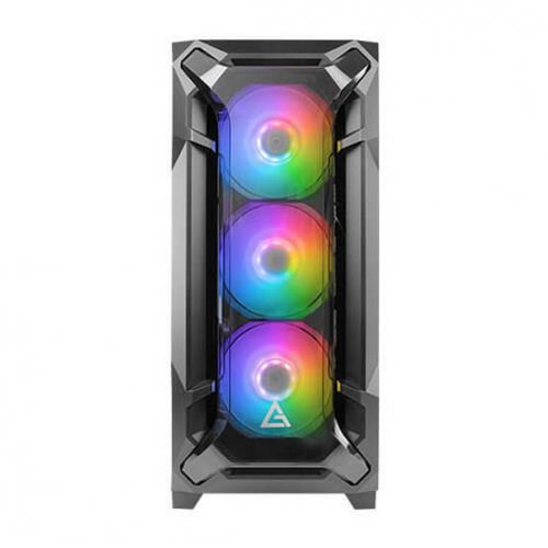 Продать Корпус Antec DF600 FLUX Gaming ARGB Tempered Glass без БП (0-761345-80060-0) Black по Trade-In интернет-магазине Телемарт - Киев, Днепр, Украина фото