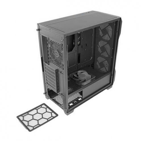 Продать Корпус Antec DF600 FLUX Gaming ARGB Tempered Glass без БП (0-761345-80060-0) Black по Trade-In интернет-магазине Телемарт - Киев, Днепр, Украина фото