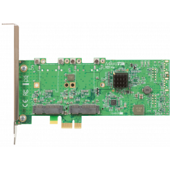 Фото Плата MikroTik Net Card PCIE 4-slots (RB14E)