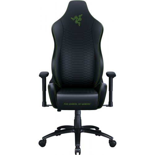 Ігрове крісло Razer Iskur X (RZ38-02840100-R3G1) Black/Green купити в Україні: Київ, Львів, Хмельницький, Тернопіль, Івано-Франківськ | Низька ціна, відгуки, характеристики від TELEMART фото
