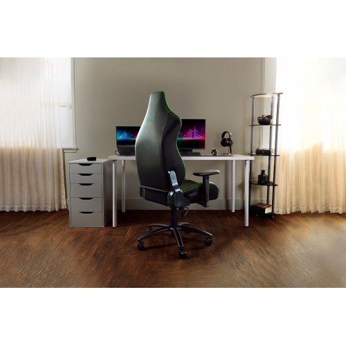 Ігрове крісло Razer Iskur X (RZ38-02840100-R3G1) Black/Green купити в Україні: Київ, Львів, Хмельницький, Тернопіль, Івано-Франківськ | Низька ціна, відгуки, характеристики від TELEMART фото