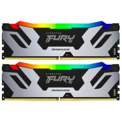 Photo RAM Kingston DDR5 32GB (2x16GB) 6000MHz FURY Renegade RGB Silver (KF560C32RSAK2-32)
