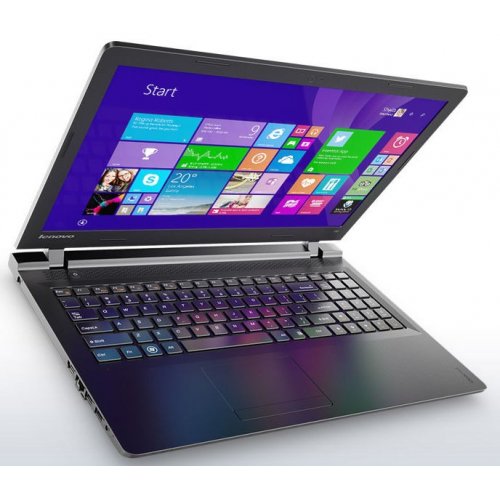 Продать Ноутбук Lenovo IdeaPad 100-15 (80QQ004JUA) Black по Trade-In интернет-магазине Телемарт - Киев, Днепр, Украина фото