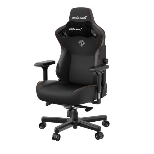Ігрове крісло Anda Seat Kaiser 3 XL (AD12YDC-XL-01-B-PVC) Black купити в Україні: Київ, Львів, Хмельницький, Тернопіль, Івано-Франківськ | Низька ціна, відгуки, характеристики від TELEMART фото