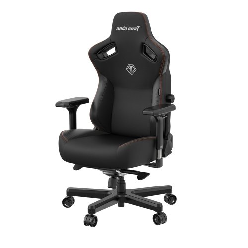 Ігрове крісло Anda Seat Kaiser 3 XL (AD12YDC-XL-01-B-PVC) Black купити в Україні: Київ, Львів, Хмельницький, Тернопіль, Івано-Франківськ | Низька ціна, відгуки, характеристики від TELEMART фото