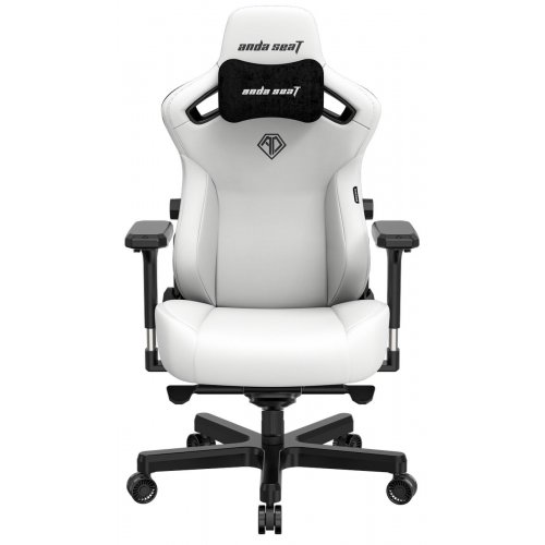 Игровое кресло Anda Seat Kaiser 3 XL (AD12YDC-XL-01-W-PVC) White купить в Украине: Киев, Днепр, Харьков, Одесса  | Низкая цена, отзывы, характеристики от TELEMART фото