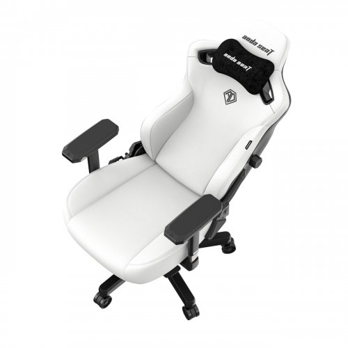 Игровое кресло Anda Seat Kaiser 3 XL (AD12YDC-XL-01-W-PVC) White купить в Украине: Киев, Днепр, Харьков, Одесса  | Низкая цена, отзывы, характеристики от TELEMART фото