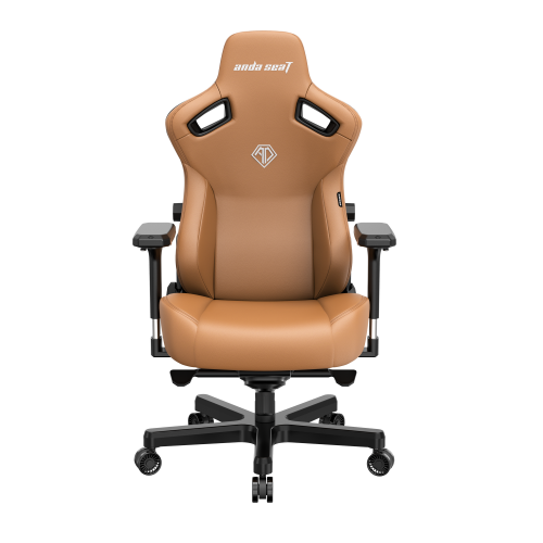 Купить Игровое кресло Anda Seat Kaiser 3 XL (AD12YDC-XL-01-K-PVC) Brown - цена в Харькове, Киеве, Днепре, Одессе
в интернет-магазине Telemart фото