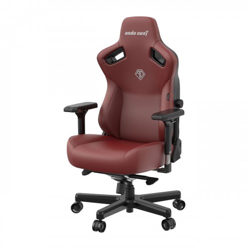 Игровое кресло Anda Seat Kaiser 3 XL (AD12YDC-XL-01-A-PVC) Maroon купить в Украине: Киев, Днепр, Харьков, Одесса  | Низкая цена, отзывы, характеристики от TELEMART фото