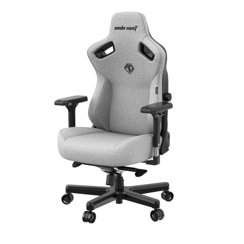 Купить Игровое кресло Anda Seat Kaiser 3 XL (AD12YDC-XL-01-G-PVF) Gray - цена в Харькове, Киеве, Днепре, Одессе
в интернет-магазине Telemart фото
