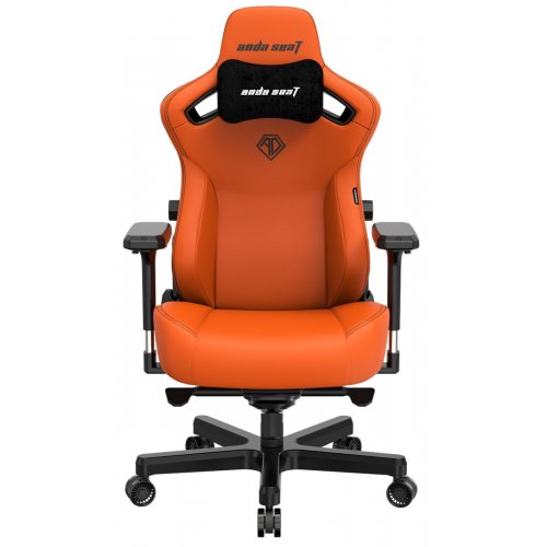 Ігрове крісло Anda Seat Kaiser 3 XL (AD12YDC-XL-01-O-PVC) Orange купити в Україні: Київ, Львів, Хмельницький, Тернопіль, Івано-Франківськ | Низька ціна, відгуки, характеристики від TELEMART фото