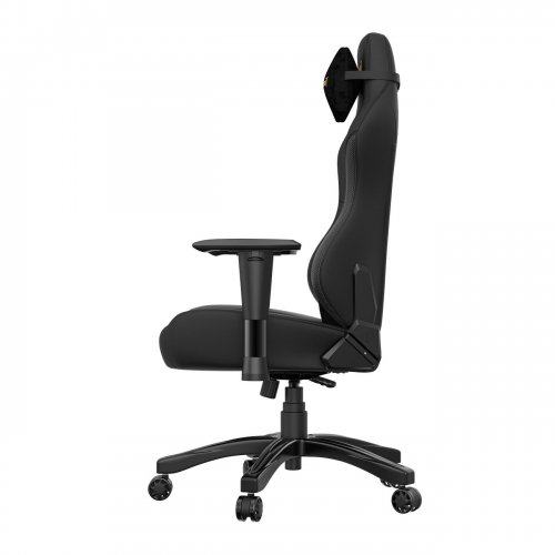 Ігрове крісло Anda Seat Phantom 3 L (AD18Y-06-B-PVC) Black купити в Україні: Київ, Львів, Хмельницький, Тернопіль, Івано-Франківськ | Низька ціна, відгуки, характеристики від TELEMART фото