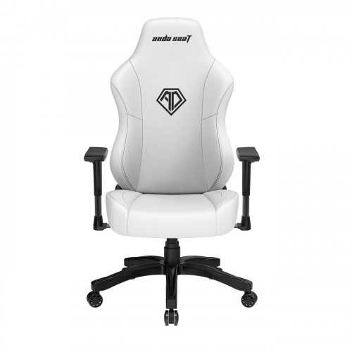 Ігрове крісло Anda Seat Phantom 3 L (AD18Y-06-W-PV) White купити в Україні: Київ, Львів, Хмельницький, Тернопіль, Івано-Франківськ | Низька ціна, відгуки, характеристики від TELEMART фото