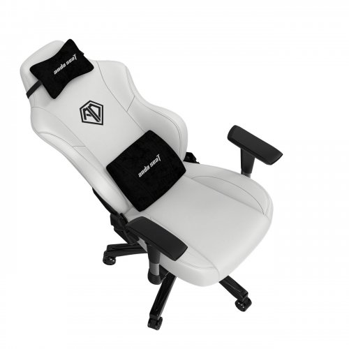 Ігрове крісло Anda Seat Phantom 3 L (AD18Y-06-W-PV) White купити в Україні: Київ, Львів, Хмельницький, Тернопіль, Івано-Франківськ | Низька ціна, відгуки, характеристики від TELEMART фото