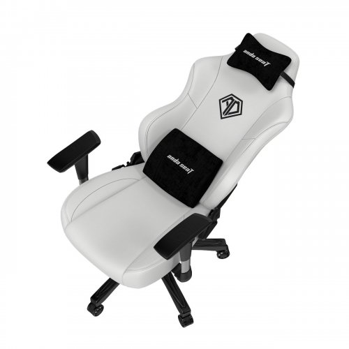 Ігрове крісло Anda Seat Phantom 3 L (AD18Y-06-W-PV) White купити в Україні: Київ, Львів, Хмельницький, Тернопіль, Івано-Франківськ | Низька ціна, відгуки, характеристики від TELEMART фото