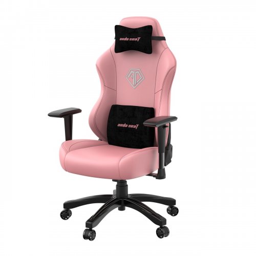 Игровое кресло Anda Seat Phantom 3 L (AD18Y-06-P-PV) Pink купить в Украине: Киев, Днепр, Харьков, Одесса  | Низкая цена, отзывы, характеристики от TELEMART фото