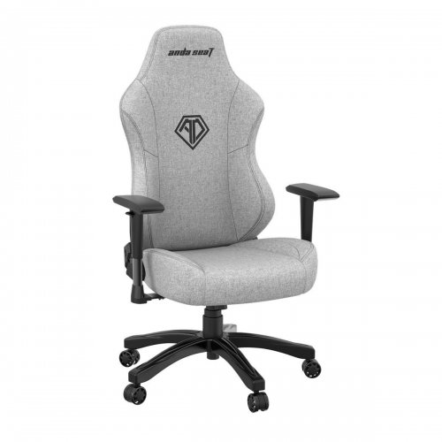 Ігрове крісло Anda Seat Phantom 3 L (AD18Y-06-G-F) Grey купити в Україні: Київ, Львів, Хмельницький, Тернопіль, Івано-Франківськ | Низька ціна, відгуки, характеристики від TELEMART фото